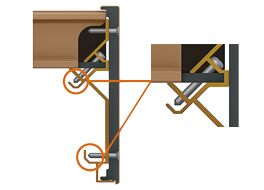 ネジの先端を保護する機能も付いて施工時、施工後の安全性も向上しました。