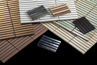 インテリアモザイク 窯変ボーダー