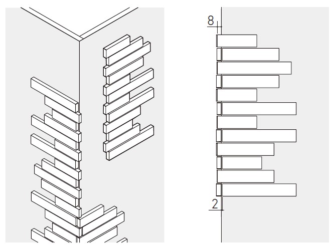施工手順（出隅）