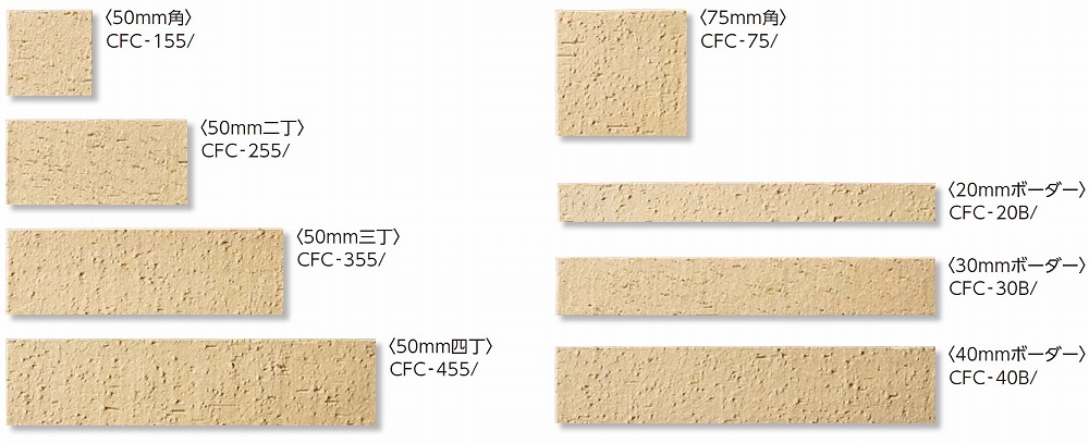 形状バリエーション