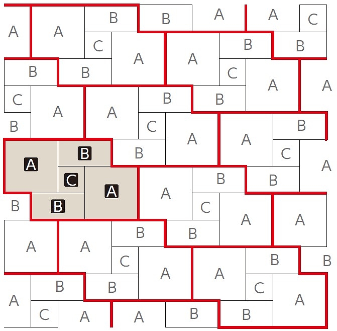 異形状セット・1セット基本パターン