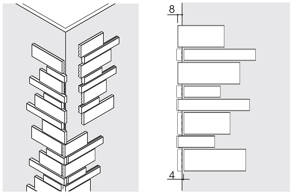 施工手順（出隅）