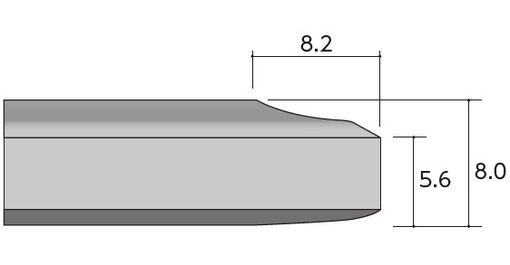 タイル外周部形状